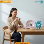 سرویس غذاخوری 5 پارچه کودک طرح یونیکورن | تجارت اُپال - Image 4