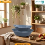 ست پذیرایی 2 پارچه اوال اون طوسی گلدن اپال - Image 4